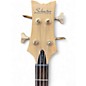 Used Schecter Guitar Research Diamond Custom 4 Natural Electric Bass Guitar