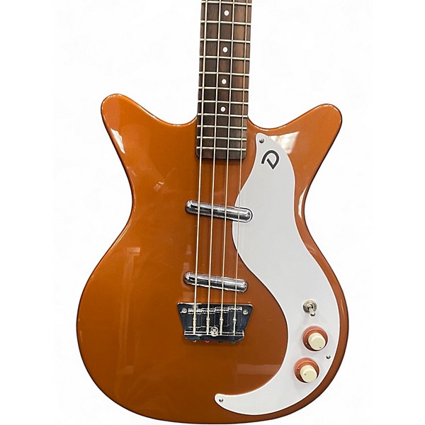 Used Danelectro 59 DC Copper Electric Bass Guitar