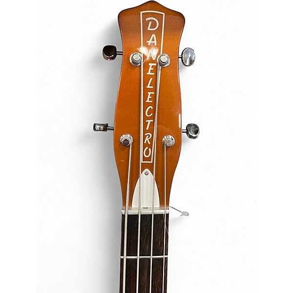 Used Danelectro 59 DC Copper Electric Bass Guitar