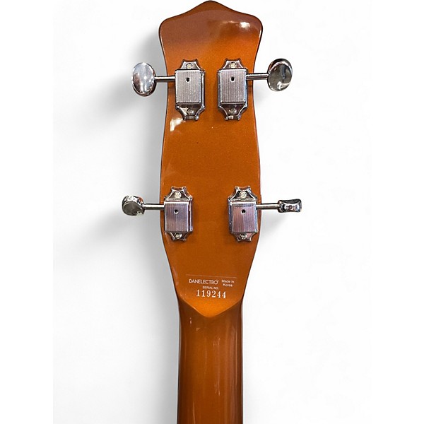 Used Danelectro 59 DC Copper Electric Bass Guitar