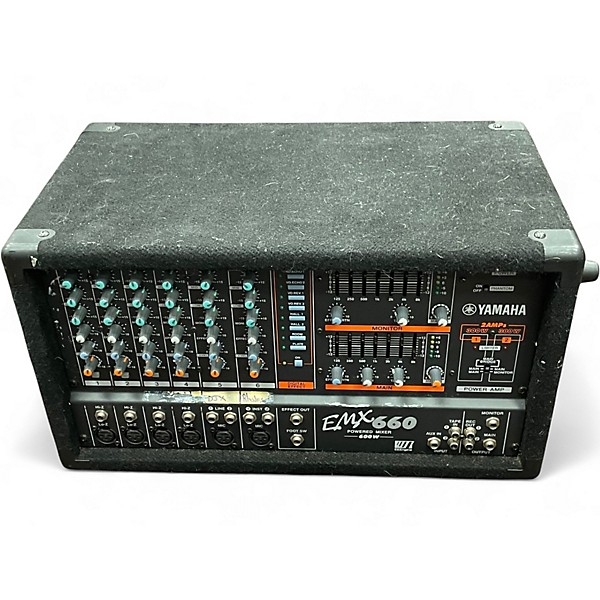 Used Yamaha EMX660 Powered Mixer