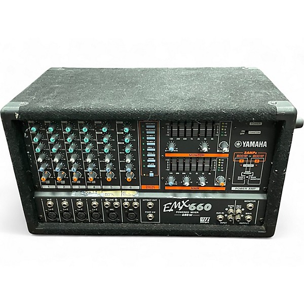 Used Yamaha EMX660 Powered Mixer