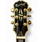 Used Epiphone Custom Black Beauty Black Solid Body Electric Guitar
