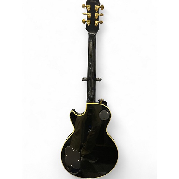 Used Epiphone Custom Black Beauty Black Solid Body Electric Guitar