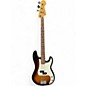 Used Fender Standard Precision Bass Brown Sunburst Electric Bass Guitar thumbnail