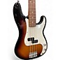Used Fender Standard Precision Bass Brown Sunburst Electric Bass Guitar