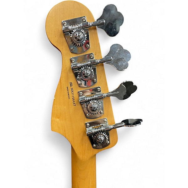 Used Fender Standard Precision Bass Brown Sunburst Electric Bass Guitar