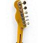 Used Fender Modern Player Telecaster Thinline Deluxe Trans Black Hollow Body Electric Guitar