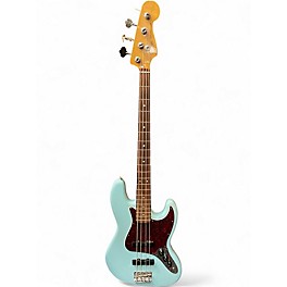 Used Fender VINTERA 60S JAZZ BASS Daphne Blue Electric Bass Guitar