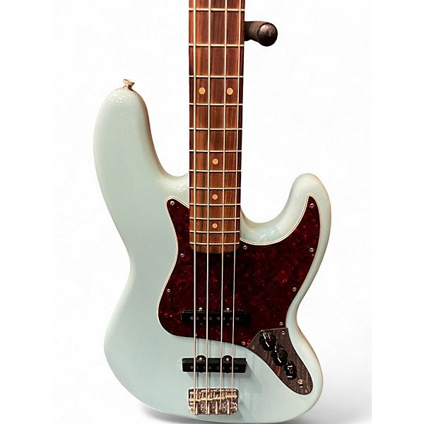 Used Fender VINTERA 60S JAZZ BASS Daphne Blue Electric Bass Guitar