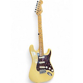 Used 1987 Fender American Standard Stratocaster Buttercream Solid Body Electric Guitar