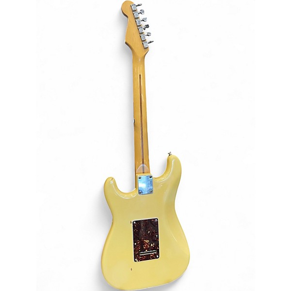 Used 1987 Fender American Standard Stratocaster Buttercream Solid Body Electric Guitar