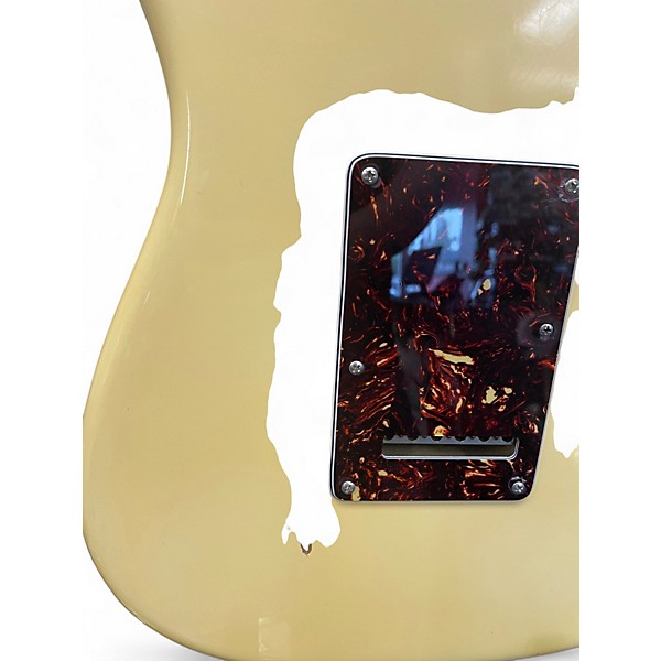 Used 1987 Fender American Standard Stratocaster Buttercream Solid Body Electric Guitar