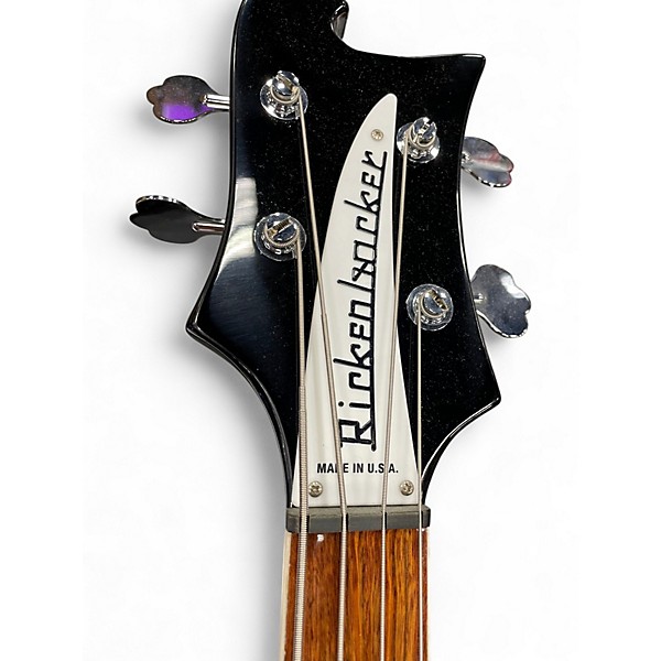 Used 2025 Rickenbacker 4003 BLACK Electric Bass Guitar