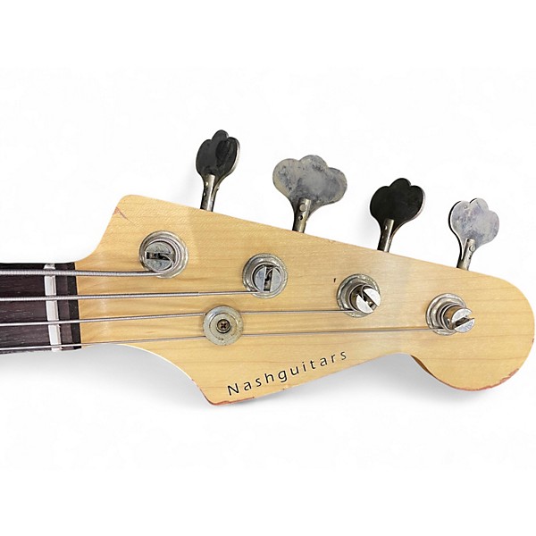 Used Nash Guitars JB63 ASH Natural Electric Bass Guitar