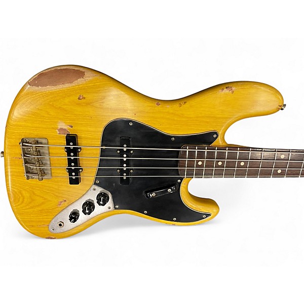 Used Nash Guitars JB63 ASH Natural Electric Bass Guitar