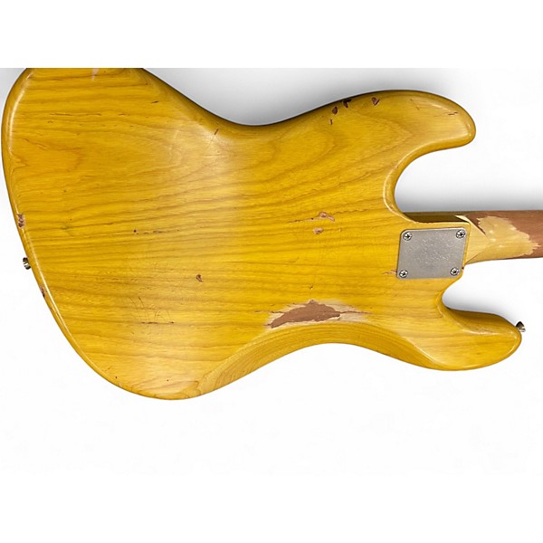 Used Nash Guitars JB63 ASH Natural Electric Bass Guitar