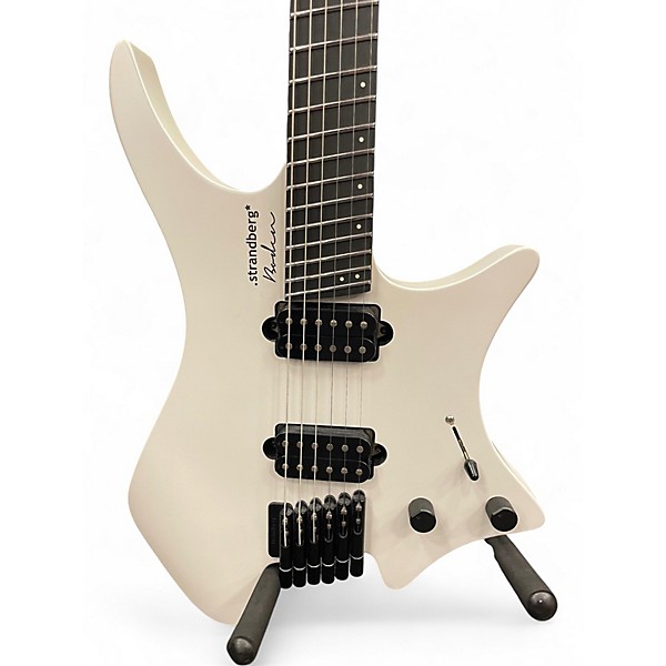 Used strandberg Boden Metal NX 6 White Solid Body Electric Guitar