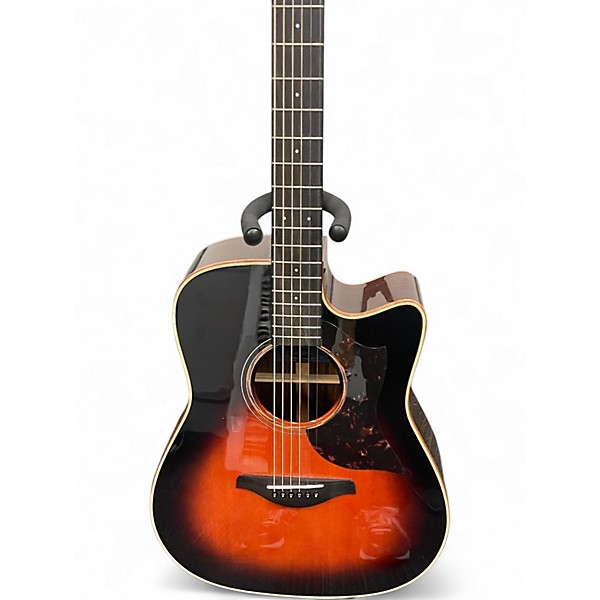 Used Yamaha A3R 2 Tone Sunburst Acoustic Electric Guitar