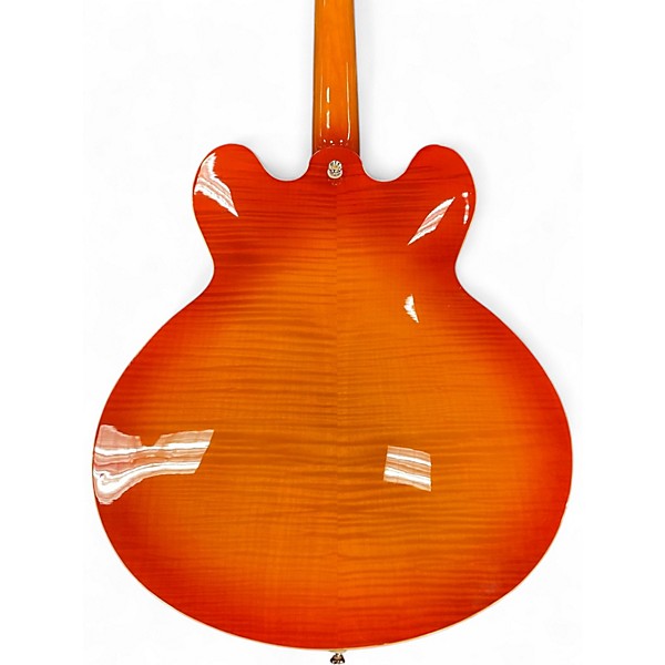 Used Highland HEC-520 Royal Classic Sunburst Hollow Body Electric Guitar