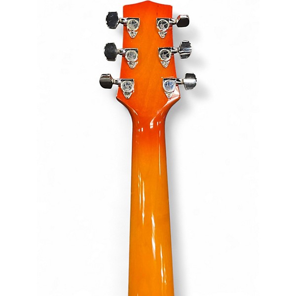 Used Highland HEC-520 Royal Classic Sunburst Hollow Body Electric Guitar