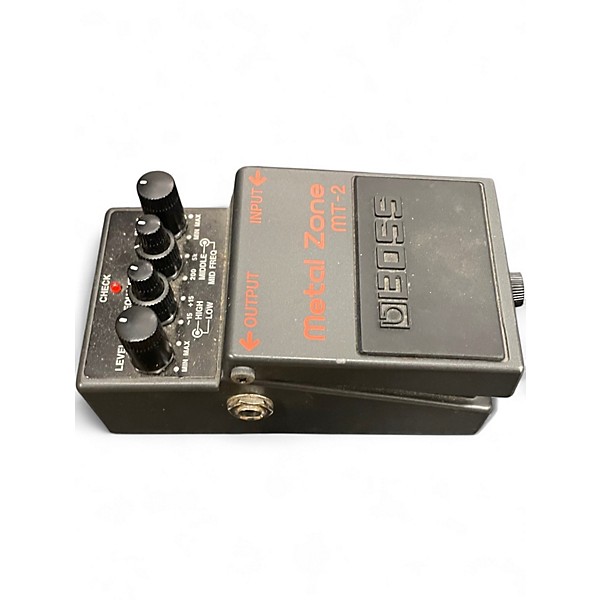 Used BOSS MT2 Metal Zone Distortion Effect Pedal