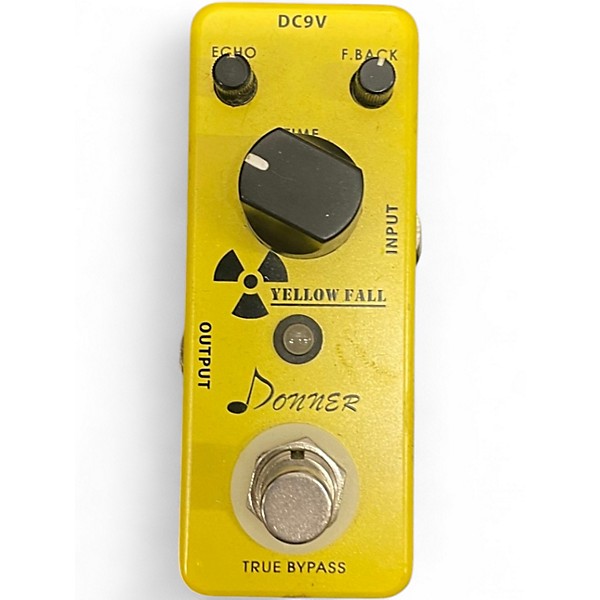 Used Donner Yellow Fall Effect Pedal