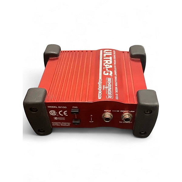 Used Behringer GI100 Direct Box
