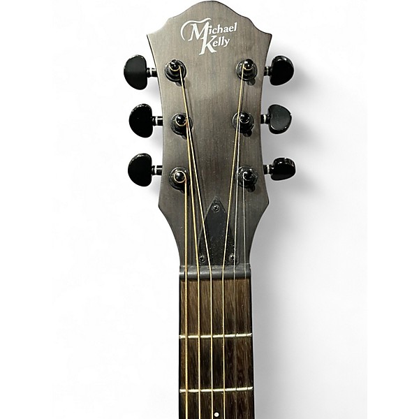 Used Michael Kelly MKFESZISFX Walnut Acoustic Electric Guitar