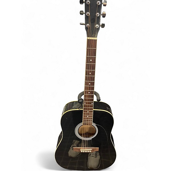 Used Rogue RA101B Black Acoustic Guitar