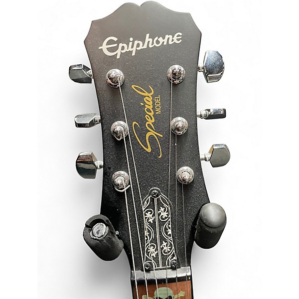 Used Epiphone Les Paul Special Flat Black Solid Body Electric Guitar