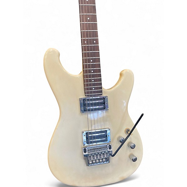 Vintage 1980s Ibanez RS400 Vintage White Solid Body Electric Guitar