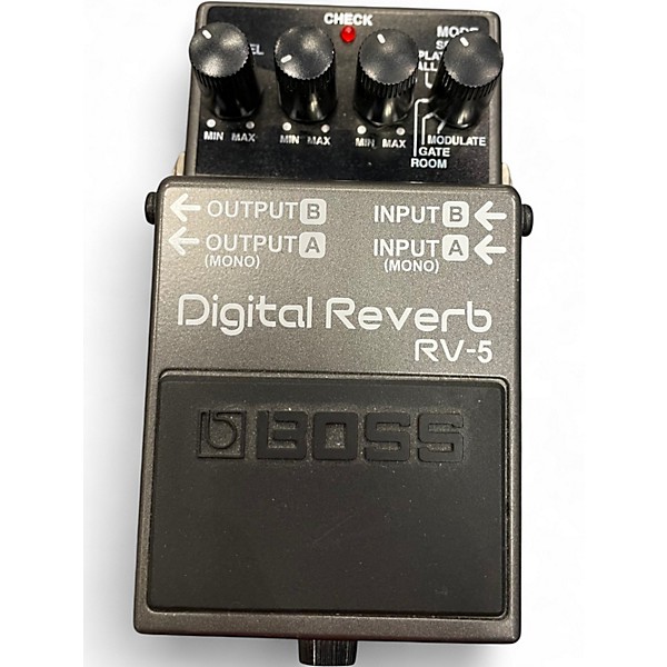Used BOSS RV5 Digital Reverb Effect Pedal