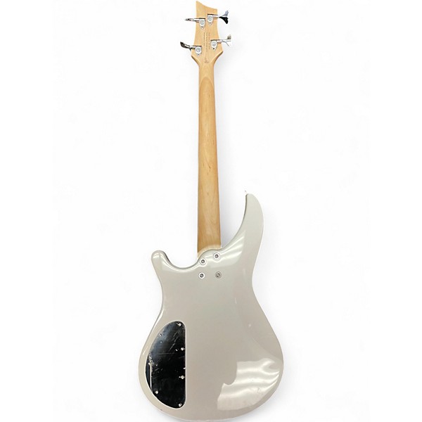 Used Mitchell MB100 White Electric Bass Guitar