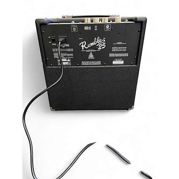 Used Fender Rumble 25 25W 1x10 Bass Combo Amp