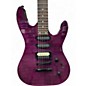 Used Kramer Striker Trans Purple Solid Body Electric Guitar