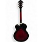 Used Ibanez AF75 Trans Red Hollow Body Electric Guitar
