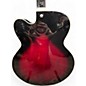 Used Ibanez AF75 Trans Red Hollow Body Electric Guitar