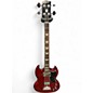 Used 2025 Gibson SG Standard Bass Cherry Electric Bass Guitar thumbnail