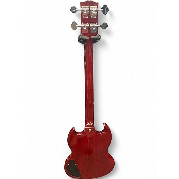 Used 2025 Gibson SG Standard Bass Cherry Electric Bass Guitar