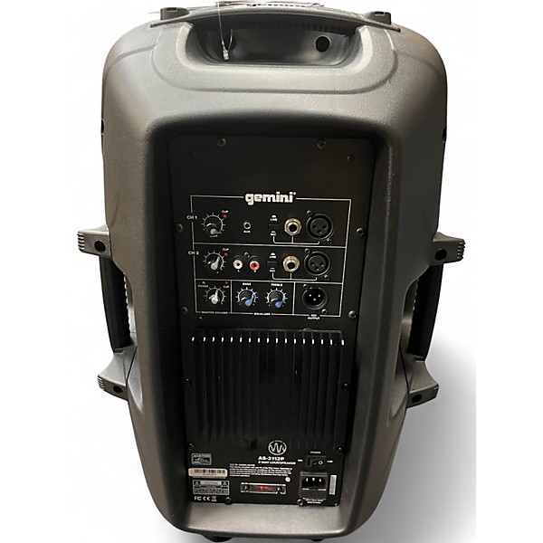 Used Gemini AS2112P Powered Speaker