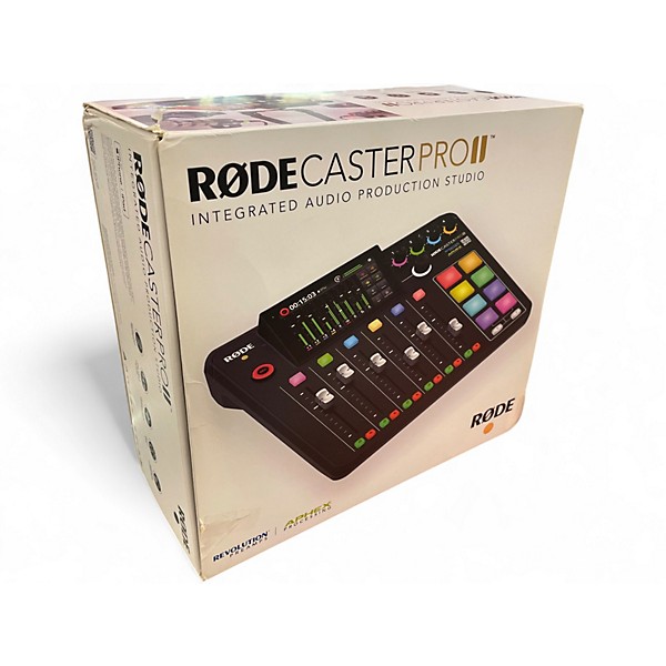 Used RODE RODECaster PRO II MultiTrack Recorder