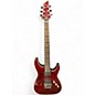 Used Schecter Guitar Research Hellraiser C1 Floyd Rose Black Cherry Solid Body Electric Guitar thumbnail