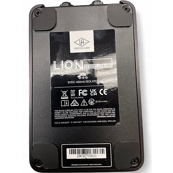 Used Universal Audio LION '68 SUPER LEAD AMP Effect Pedal