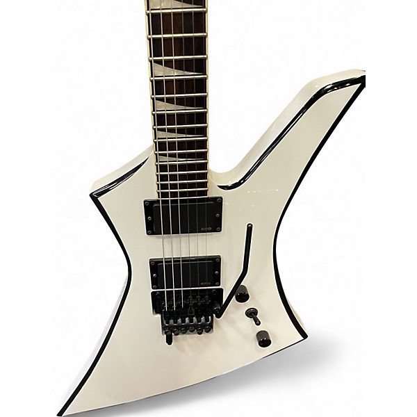 Used Jackson KEXMG White Solid Body Electric Guitar
