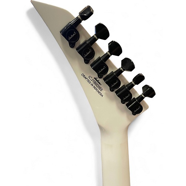 Used Jackson KEXMG White Solid Body Electric Guitar