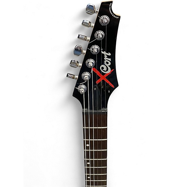 Used Cort X-2 Black Solid Body Electric Guitar