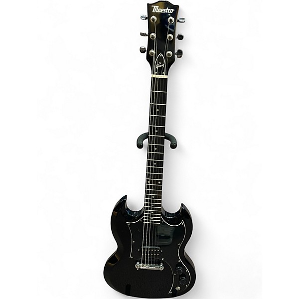 Used Maestro SG Black Solid Body Electric Guitar