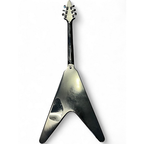 Used Gibson Tribal Flying V Black Solid Body Electric Guitar