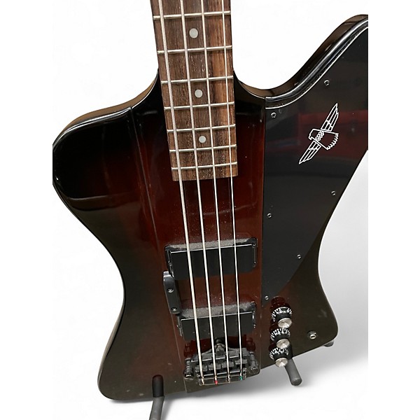 Used Epiphone Thunderbird IV Reverse 2 Color Sunburst Electric Bass Guitar